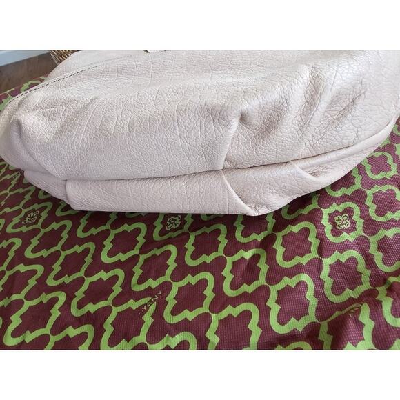 ORYANY Tracy Mauve Pebble Leather Hobo Shoulder Handbag Purse New Boho - Picture 15 of 16